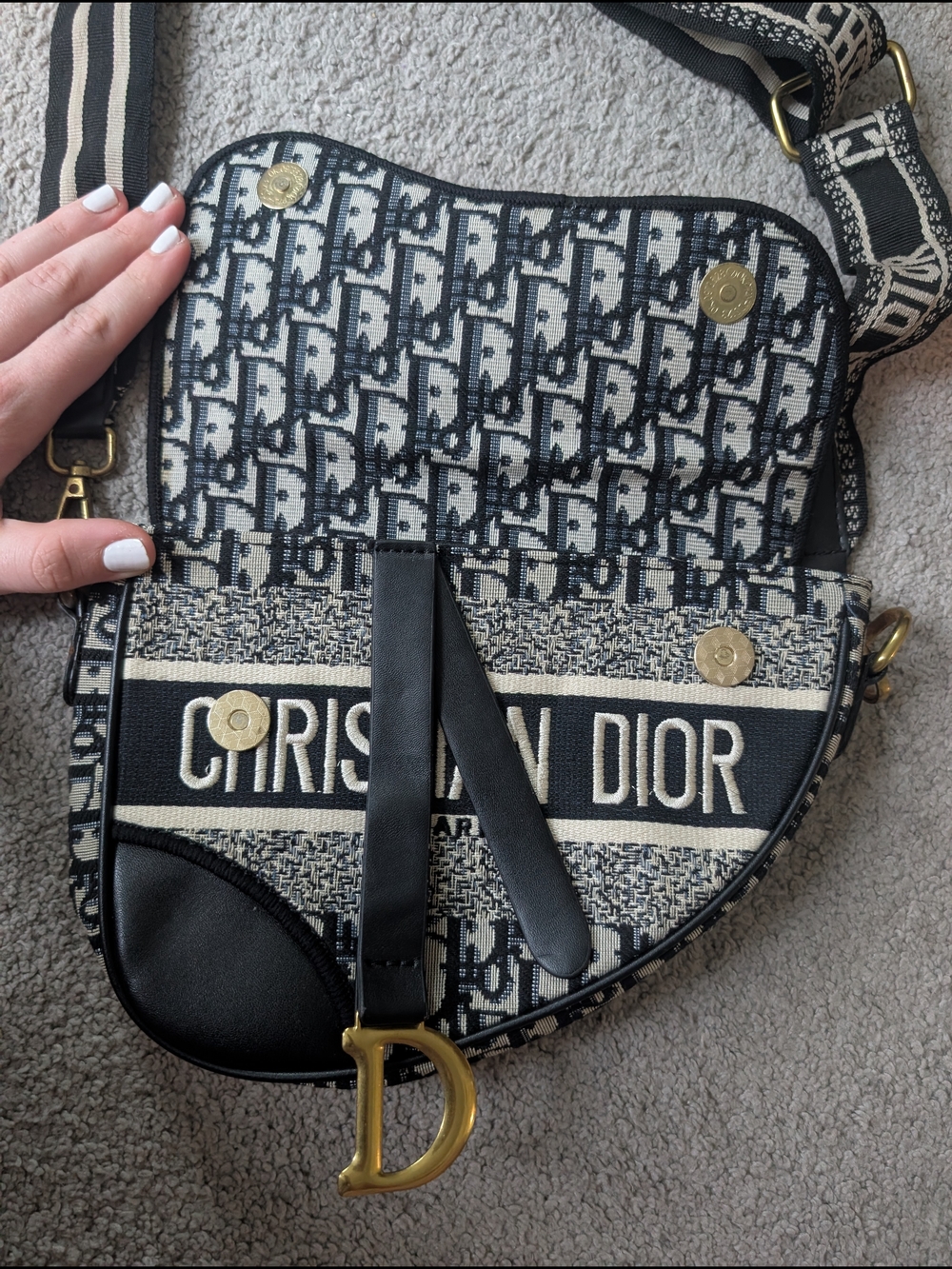 Dior Saddle Bag Needs TLC - Picture 2 of 5